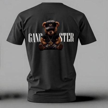 Gangster Bear Teddy T-Shirt