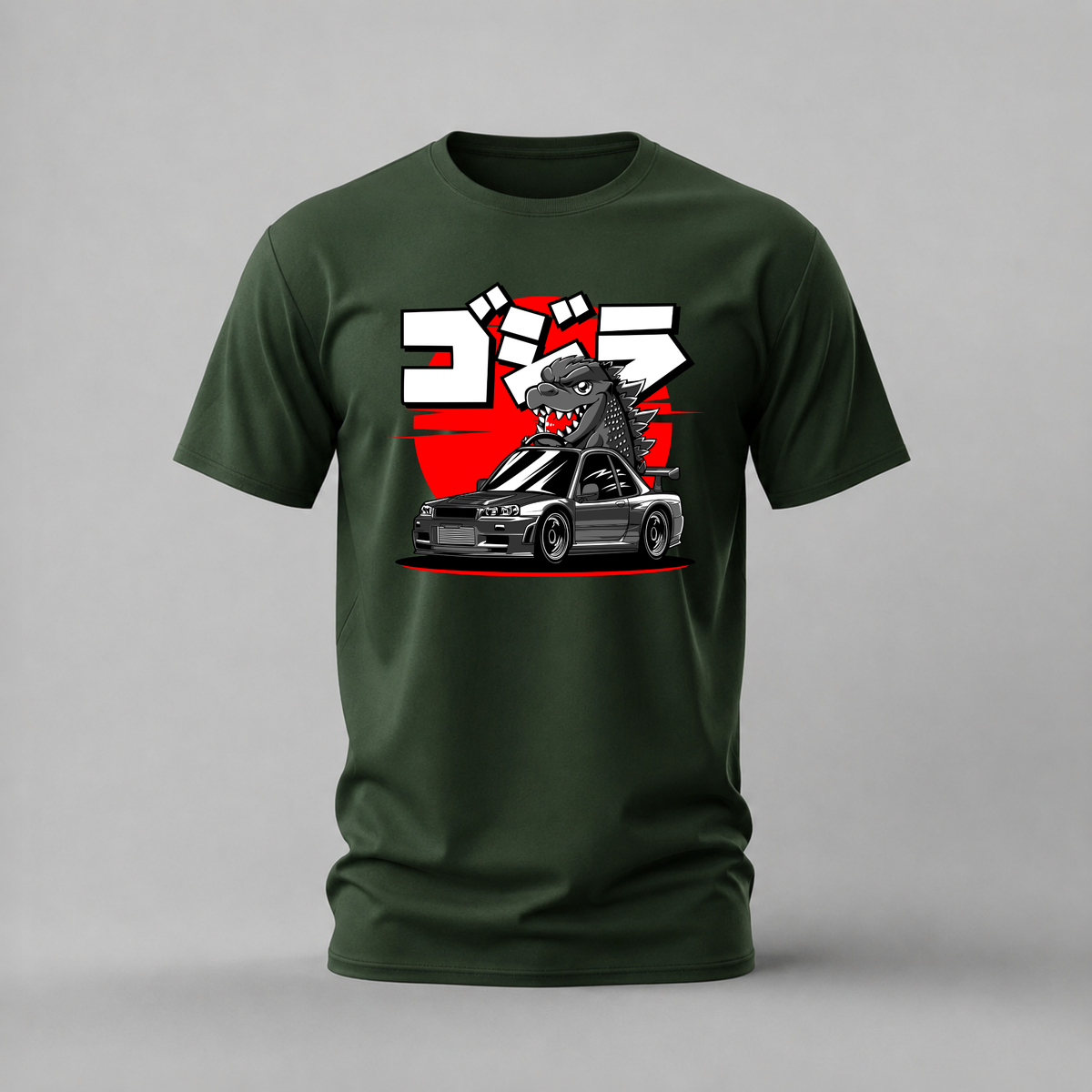 GODZILLA SKYLINE Graphic T-Shirt