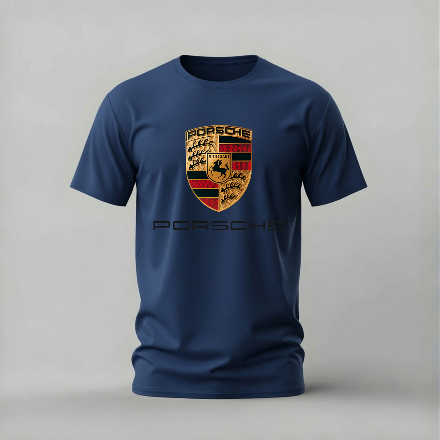 PORSCHE Crest Logo Graphic T-Shirt