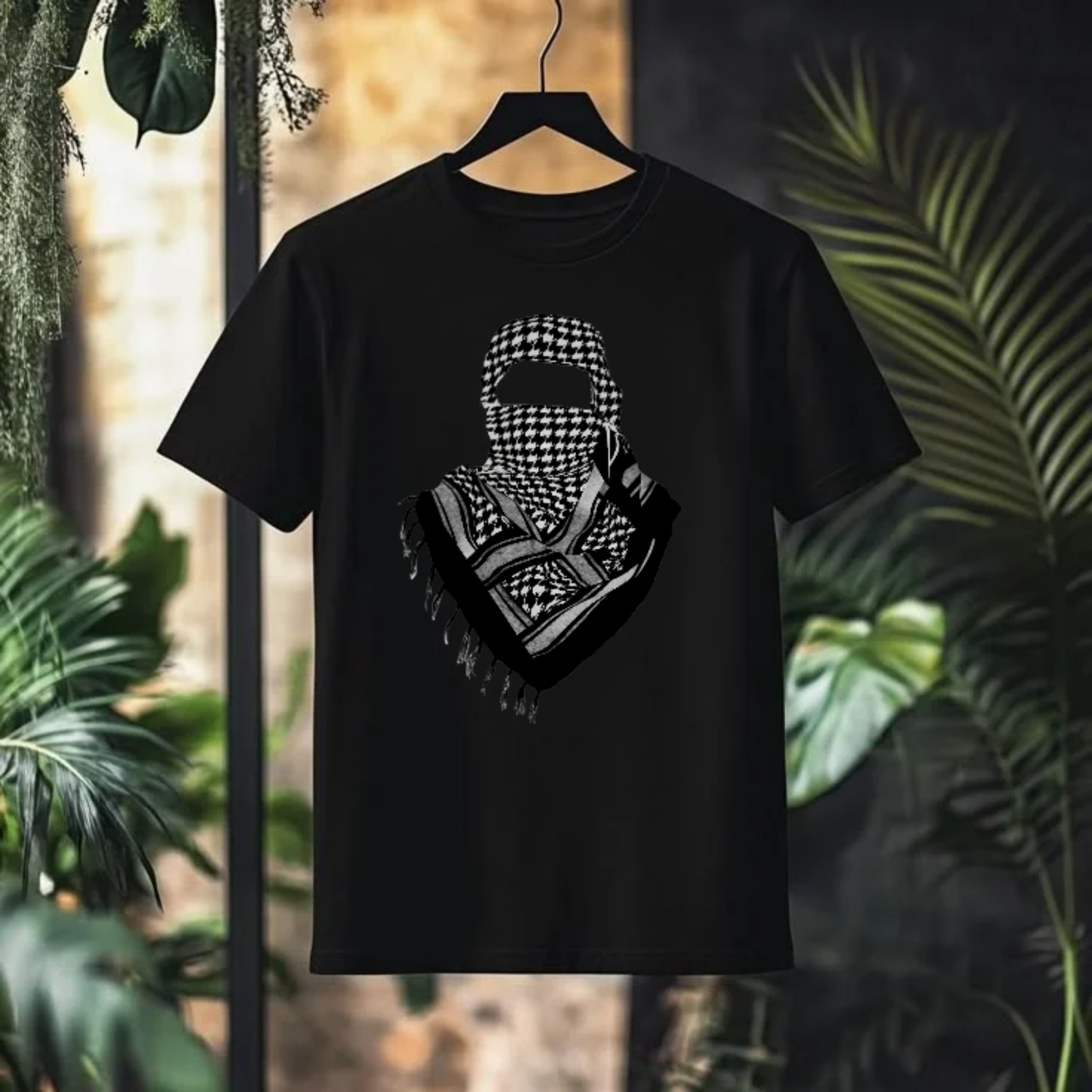 KEFFIYEH Classic Pattern Graphic T-Shirt