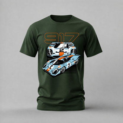 PORSCHE 917 GULF Graphic T-Shirt