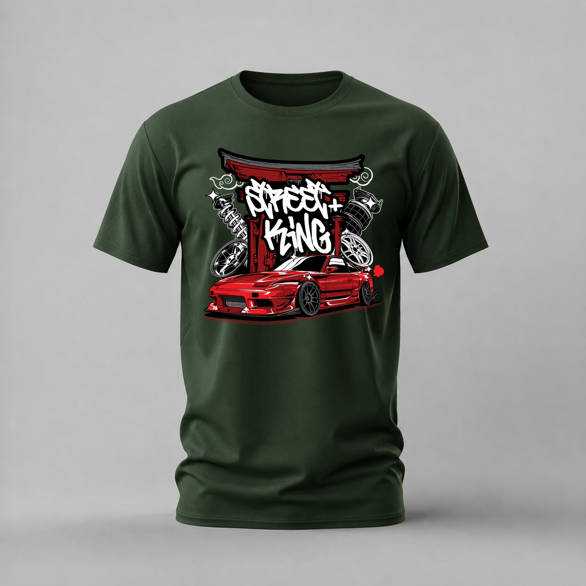 STREET KING Graphic T-Shirt