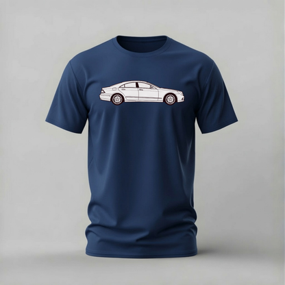 MERCEDES CLS Line Art Graphic T-Shirt