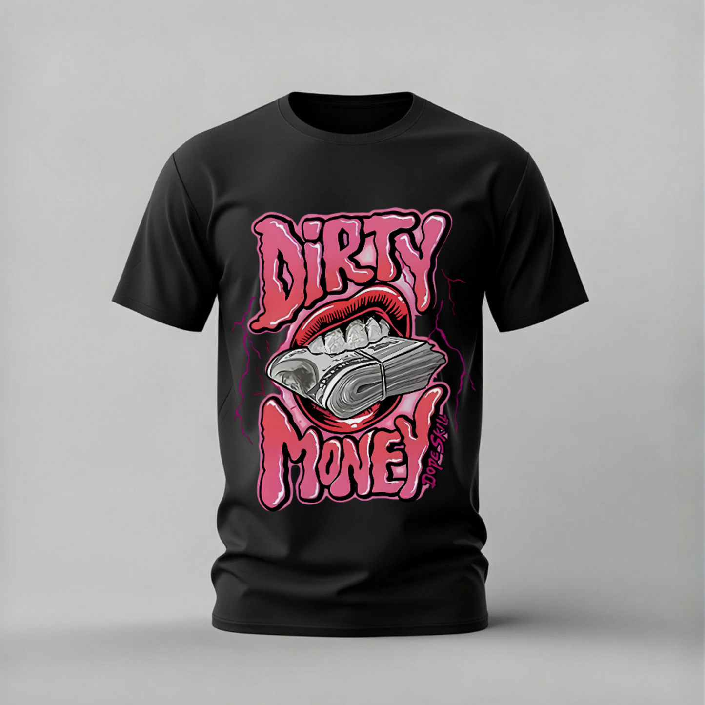 Dirty Money Cash Streetwear T-Shirt