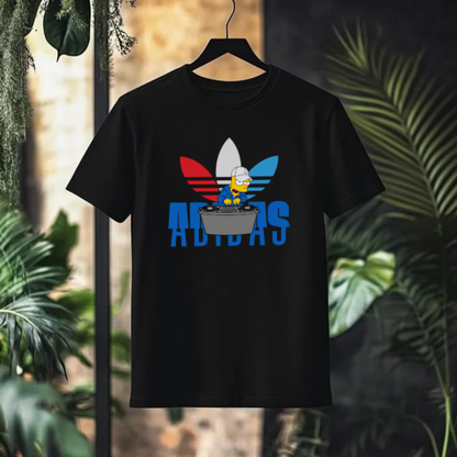 BART SIMPSON Adidas DJ Graphic T-Shirt