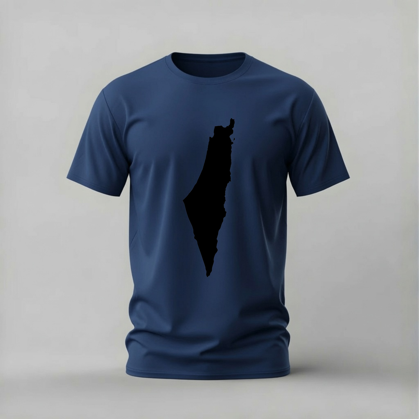 PALESTINE Filled Map Graphic T-Shirt