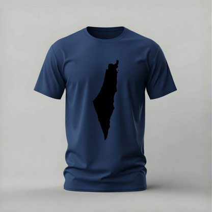 PALESTINE Filled Map Graphic T-Shirt