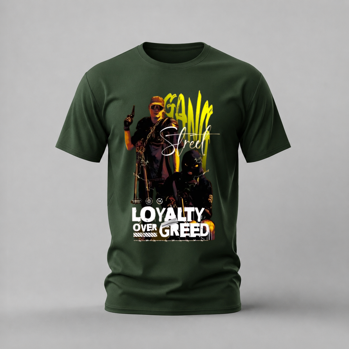 GANG STREET LOYALTY Graphic T-Shirt