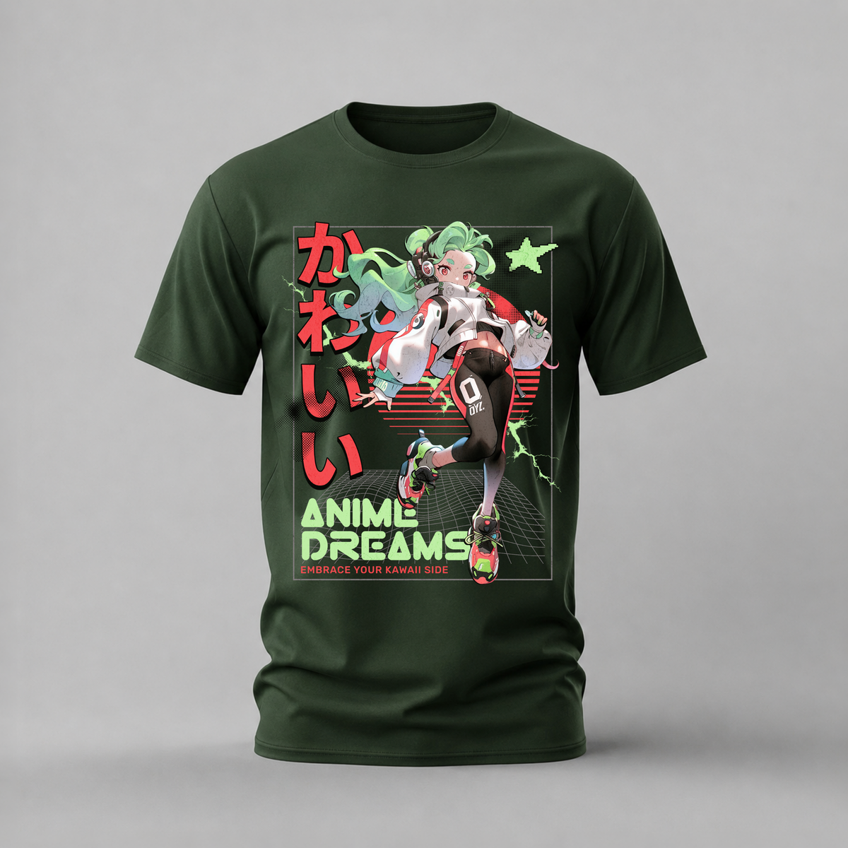 ANIME DREAMS KAWAII Graphic T-Shirt
