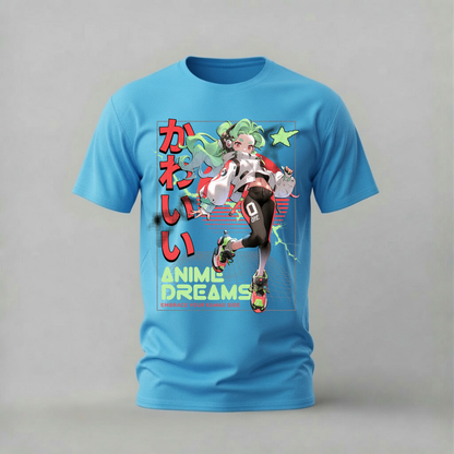 ANIME DREAMS KAWAII Graphic T-Shirt