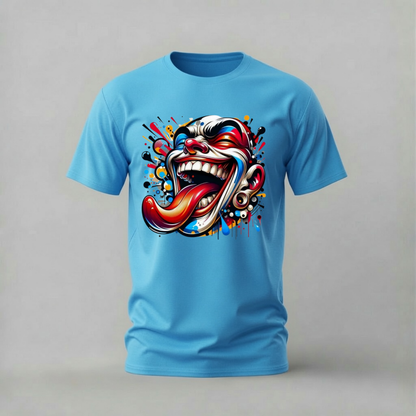 CRAZY CLOWN Graphic T-Shirt
