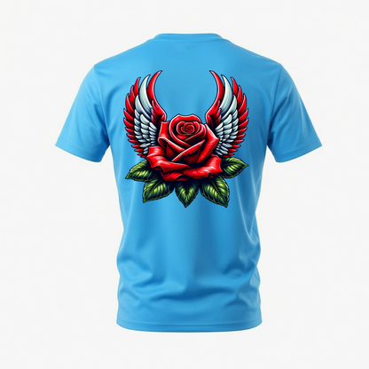 WINGED ROSE Graphic T-Shirt