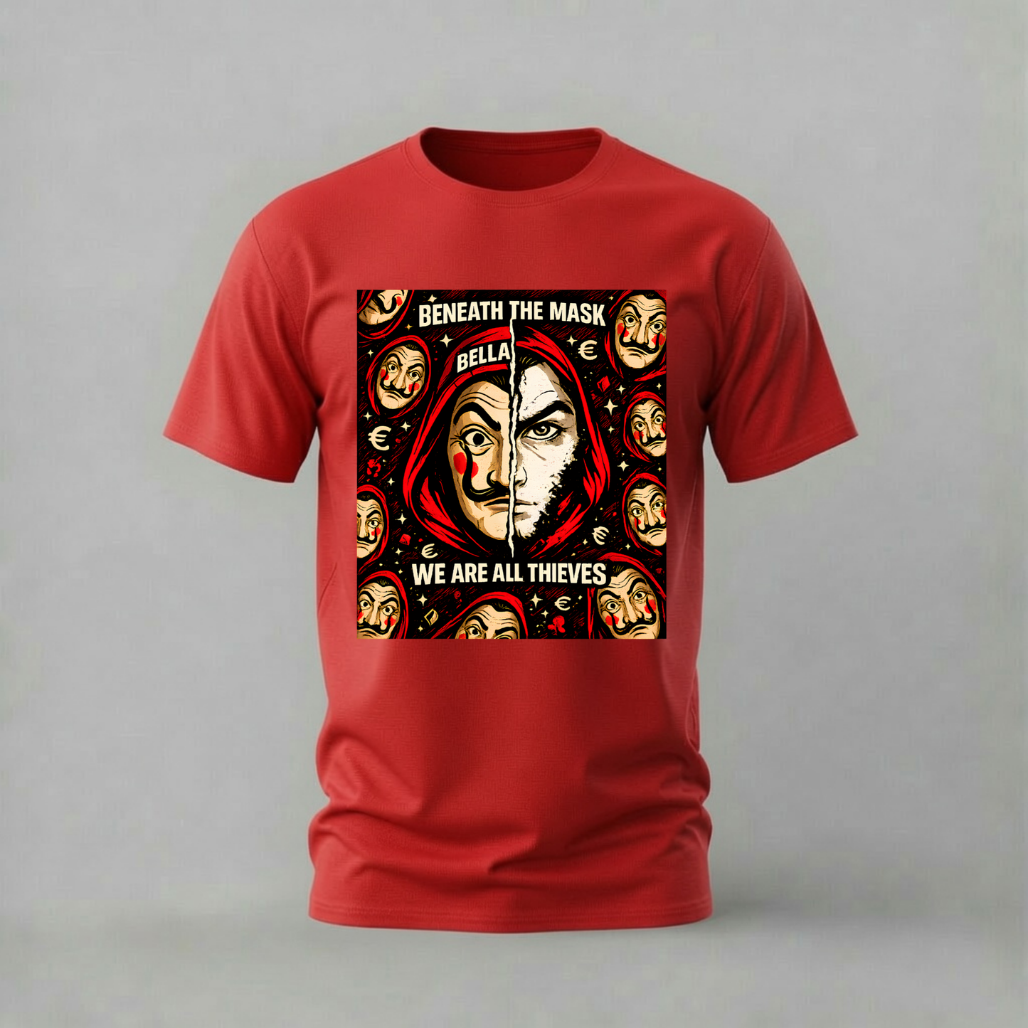 MONEY HEIST We Are All Thieves Graphic T-Shirt