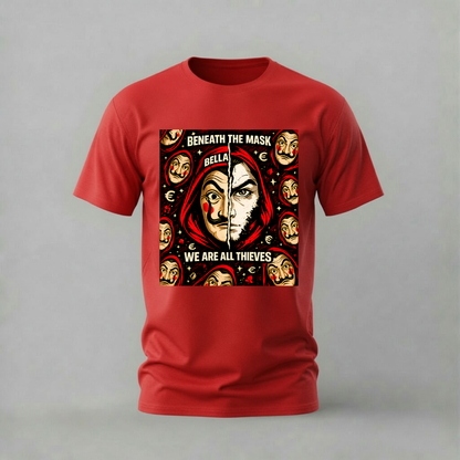 MONEY HEIST We Are All Thieves Graphic T-Shirt