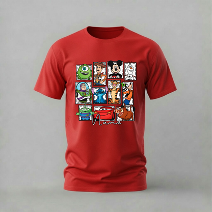 Disney Pixar Characters Collage T-Shirt