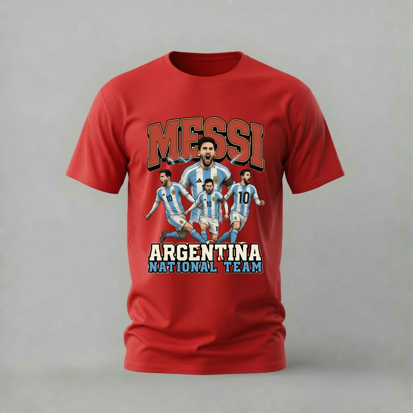 MESSI Argentina National Team Graphic T-Shirt