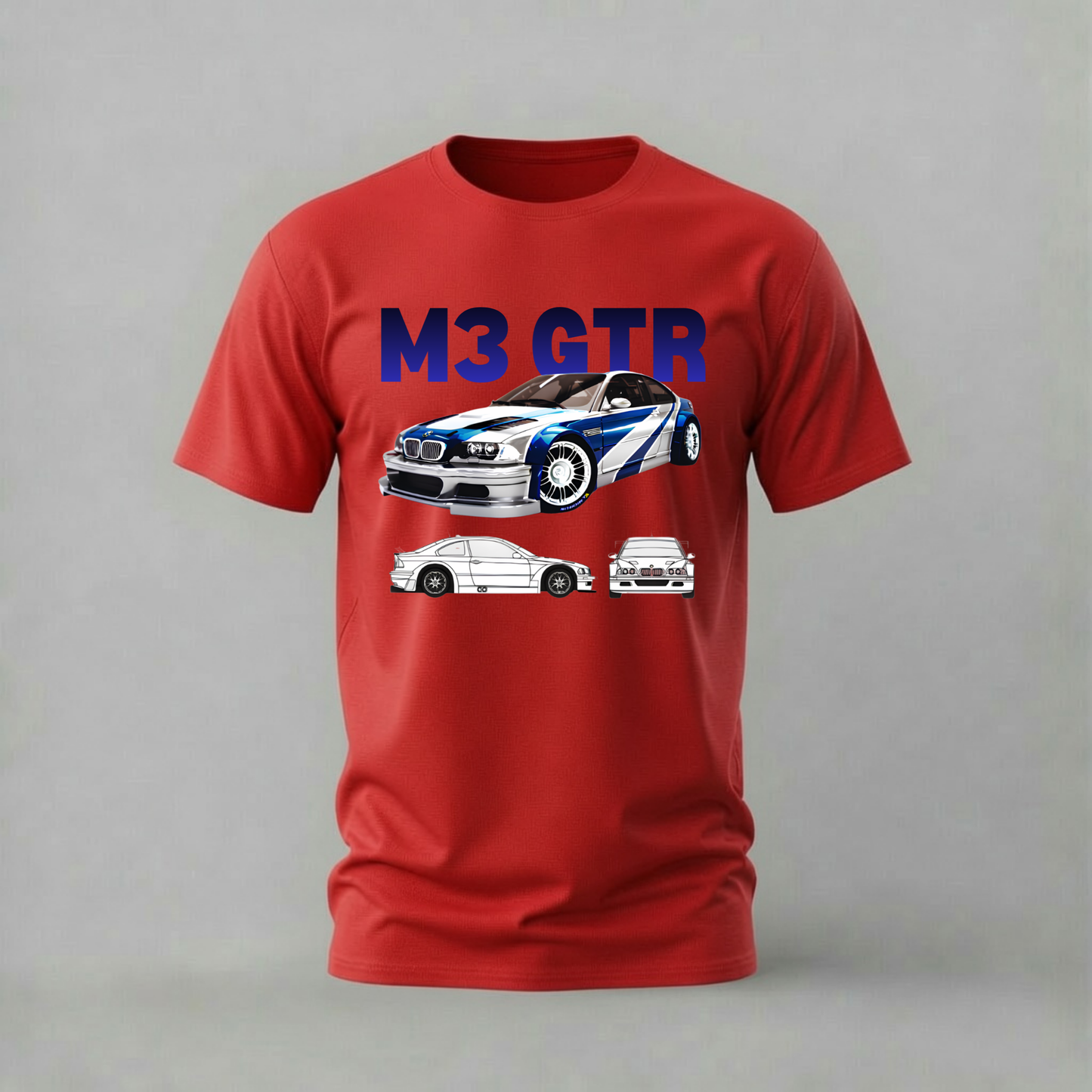 BMW M3 GTR Graphic T-Shirt