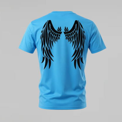 BLACK ANGEL WINGS Graphic T-Shirt