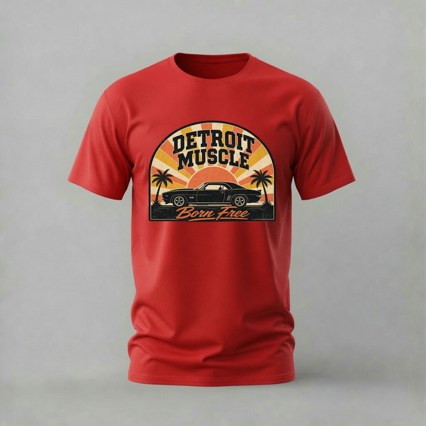 DETROIT MUSCLE Graphic T-Shirt