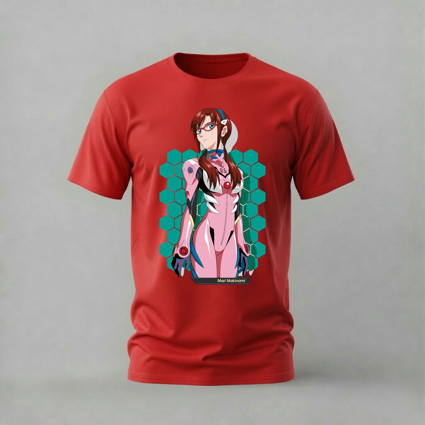 MARI MAKINAMI Evangelion Graphic T-Shirt
