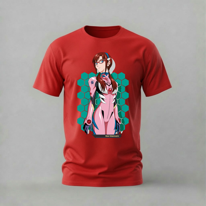MARI MAKINAMI Evangelion Graphic T-Shirt