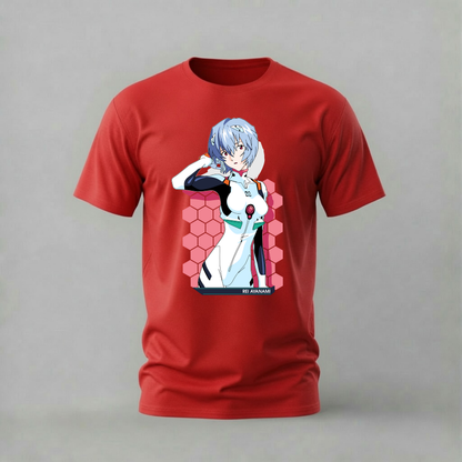 REI AYANAMI Evangelion Graphic T-Shirt