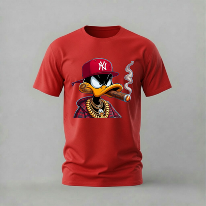 GANGSTER DAFFY DUCK Graphic T-Shirt