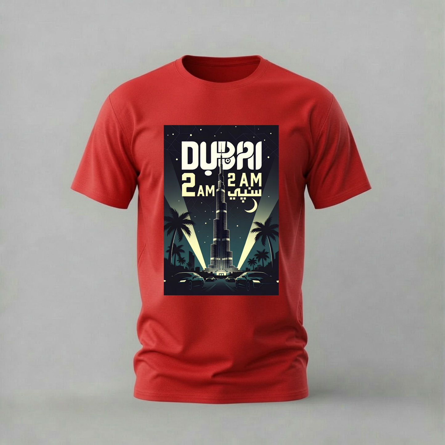 DUBAI 2AM Graphic T-Shirt
