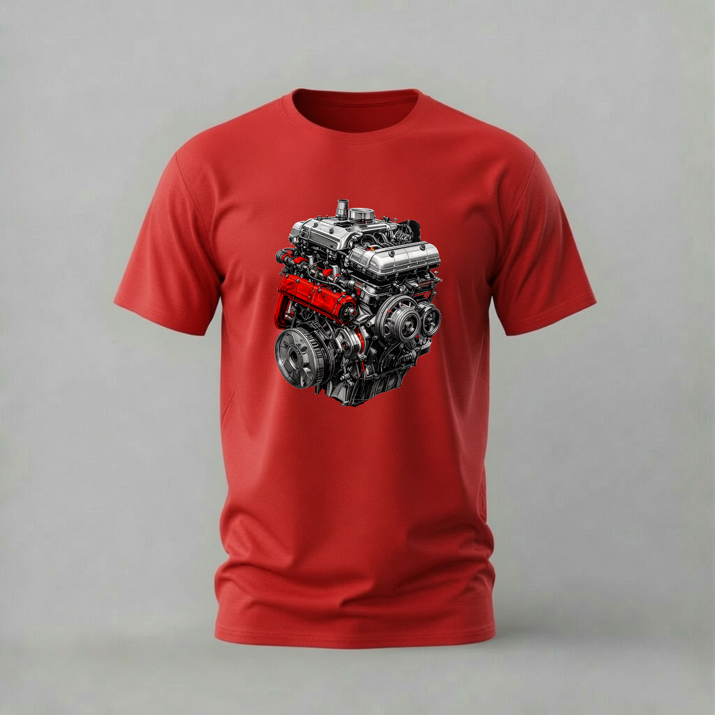 CAR ENGINE Graphic T-Shirt