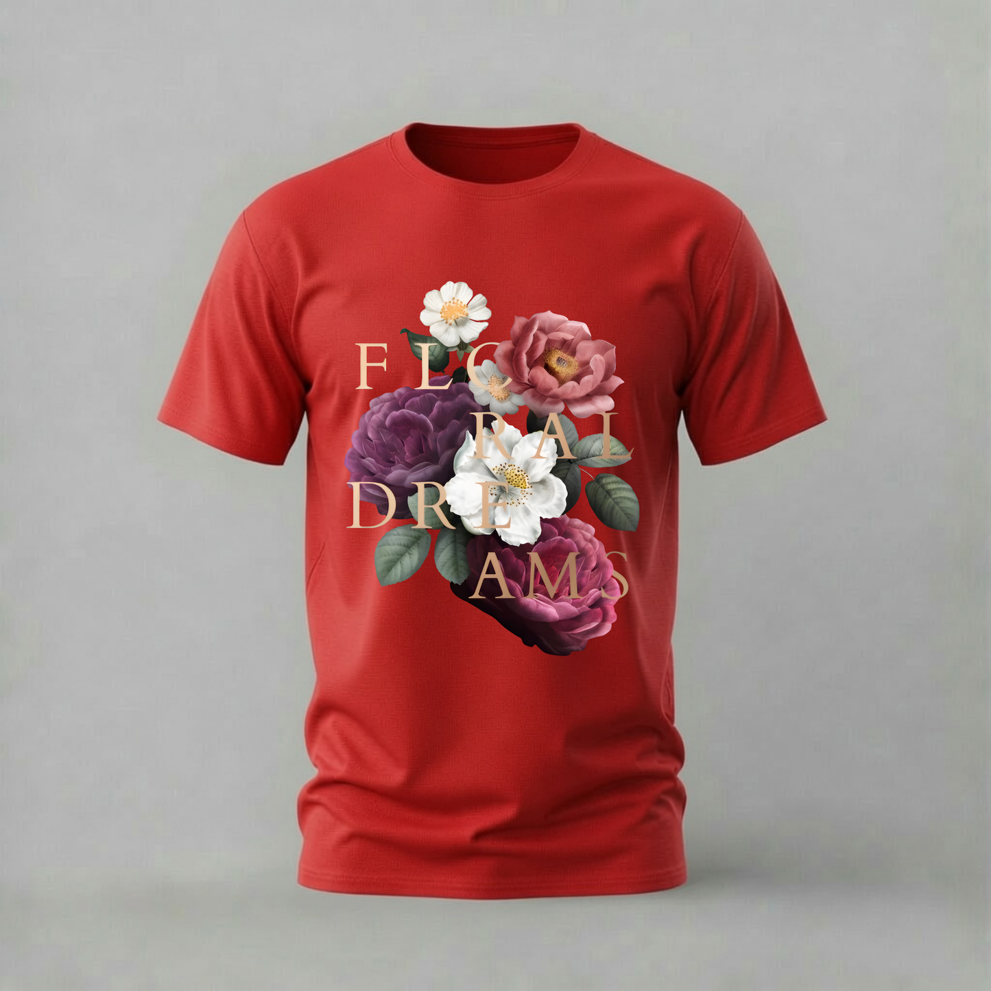 FLORAL DREAMS Graphic T-Shirt