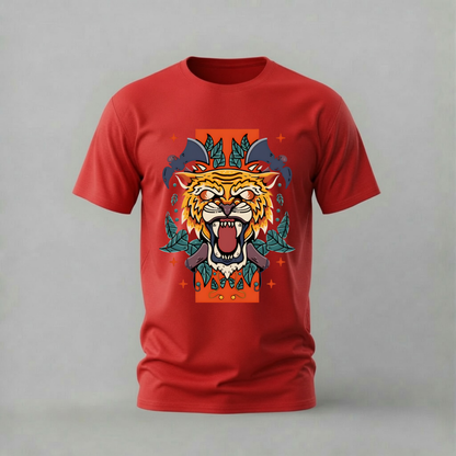 FIERCE TIGER Graphic T-Shirt