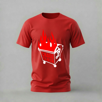 CHAOS CLOTH Dumpster Graphic T-Shirt