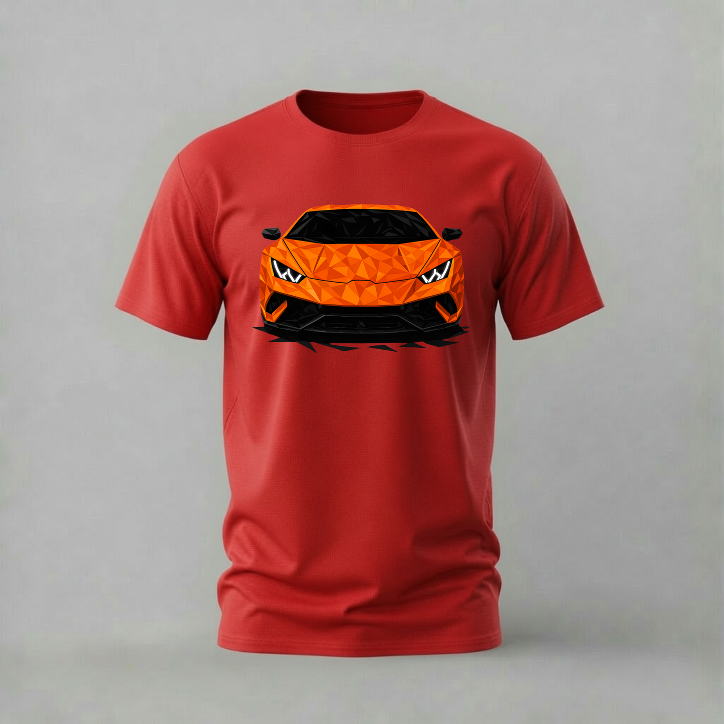 LAMBORGHINI Low Poly Graphic T-Shirt