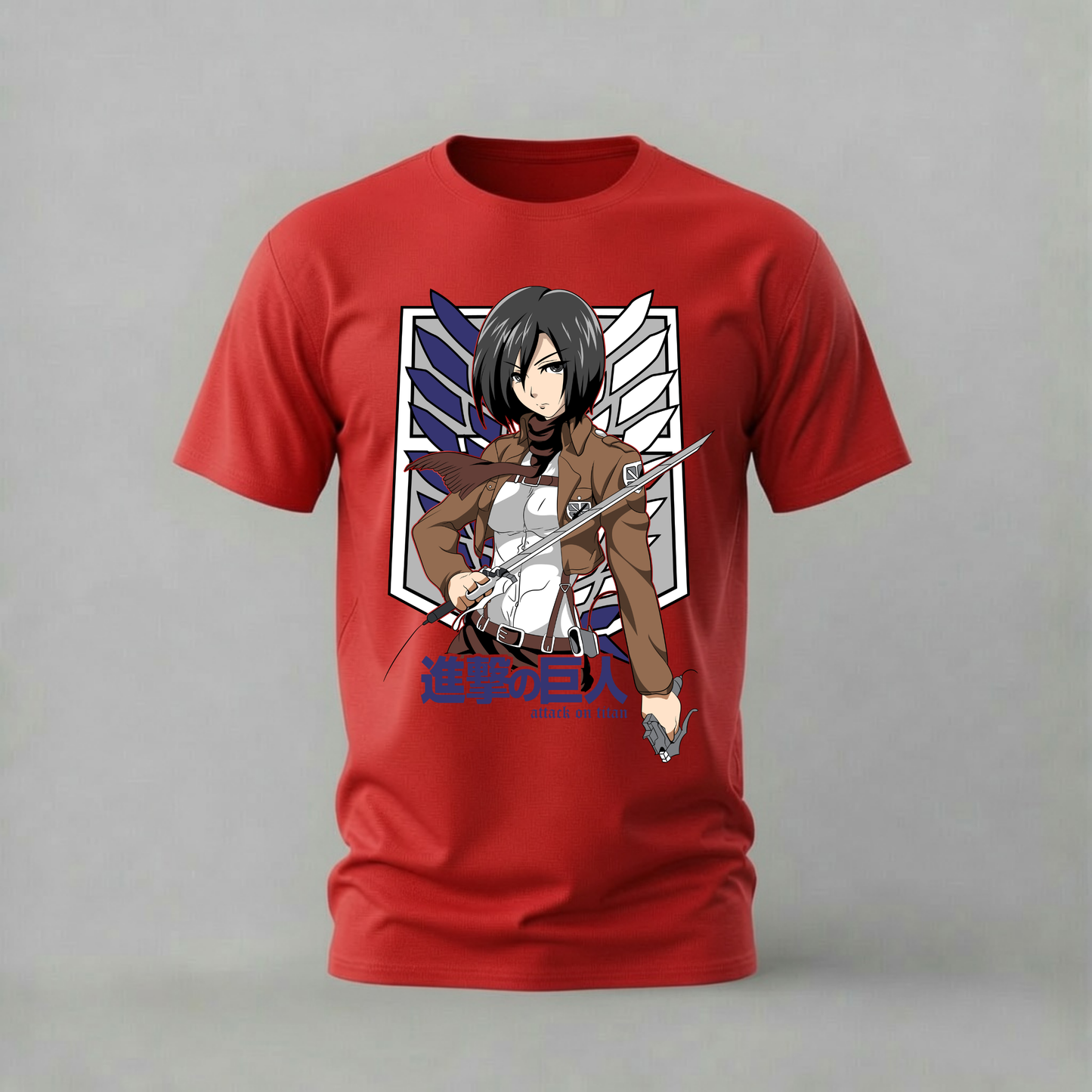 MIKASA ACKERMAN Attack on Titan Graphic T-Shirt