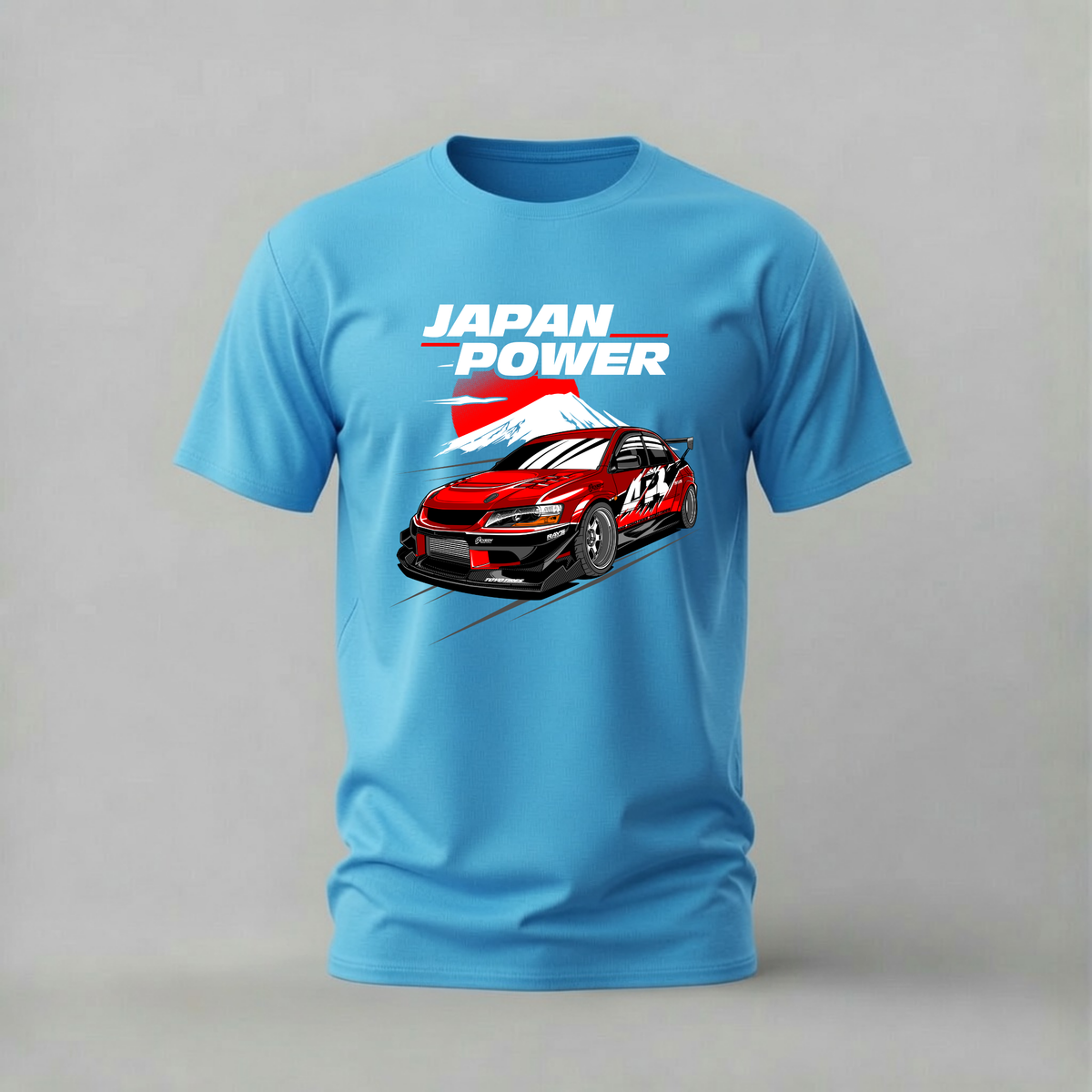 RED MITSUBISHI EVO Graphic T-Shirt