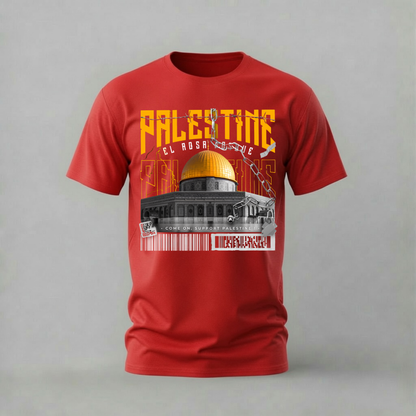 PALESTINE Al Aqsa Mosque Graphic T-Shirt
