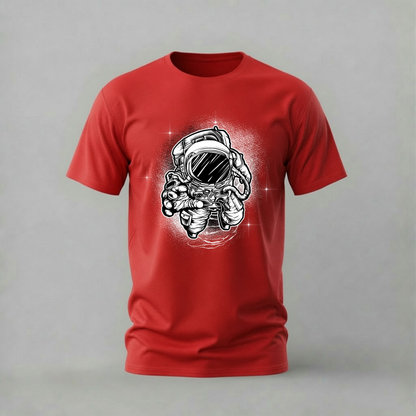 FLOATING ASTRONAUT Graphic T-Shirt