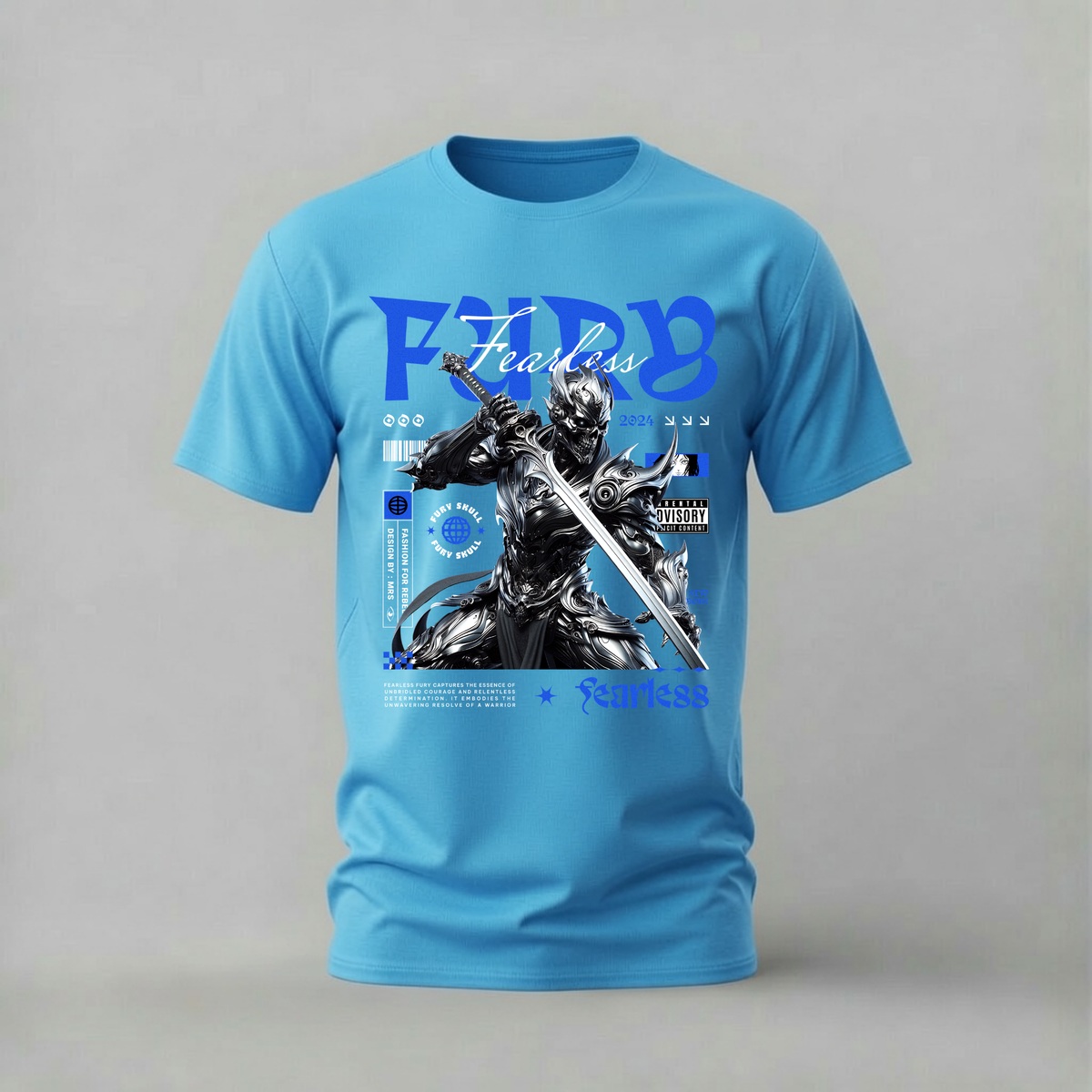 FURY FEARLESS Graphic T-Shirt