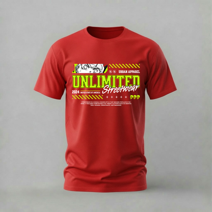 UNLIMITED STREETWEAR 2024 Graphic T-Shirt