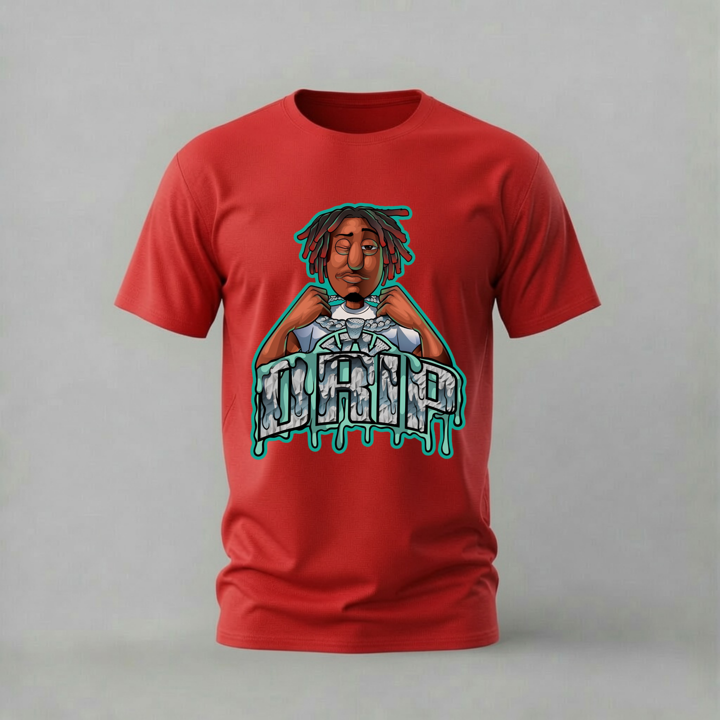 DRIP Cartoon Graphic T-Shirt
