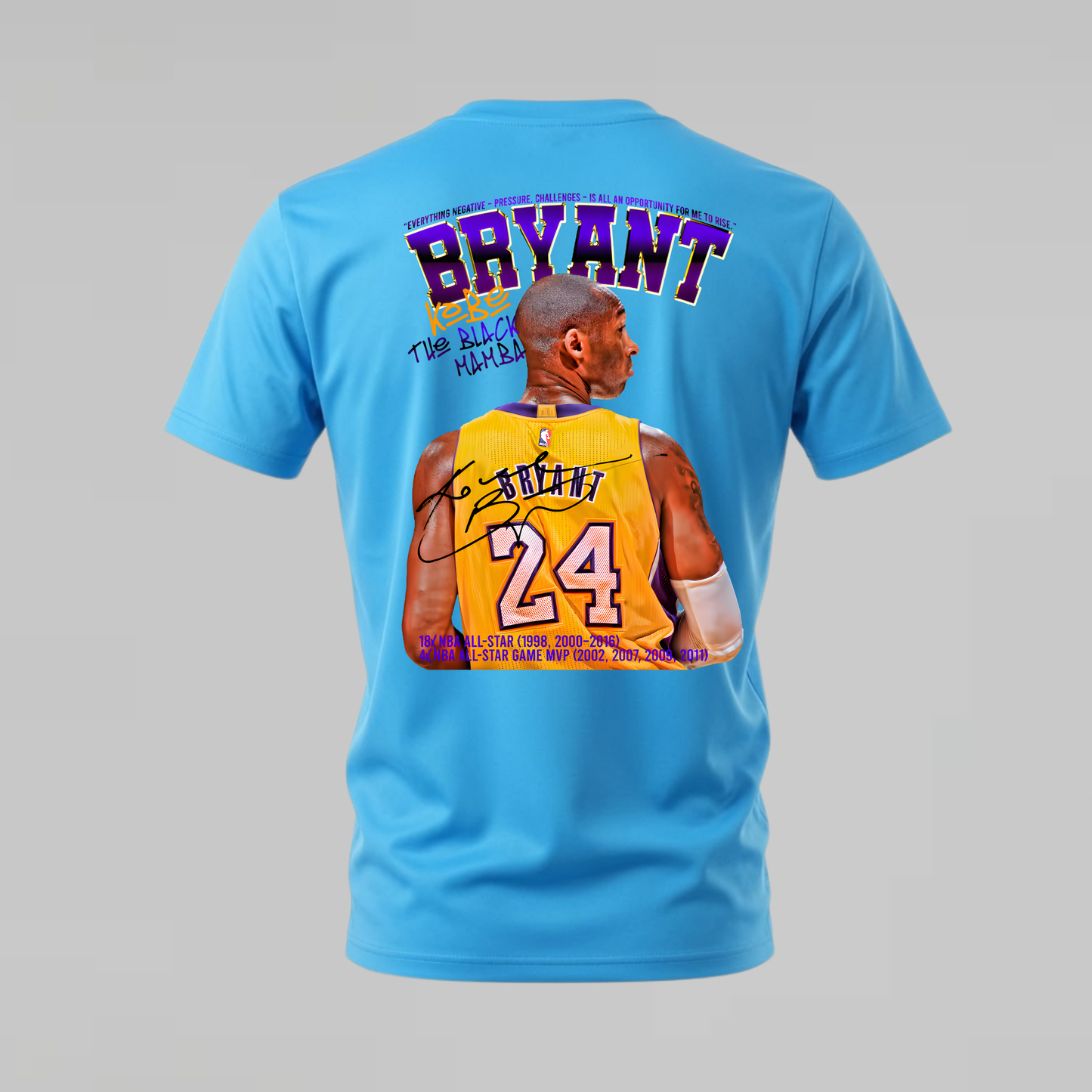 KOBE BRYANT Black Mamba Graphic T-Shirt