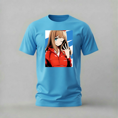 ANIME GIRL SUPREME Graphic T-Shirt