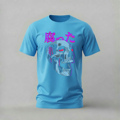 ROTTEN SKULL Graphic T-Shirt