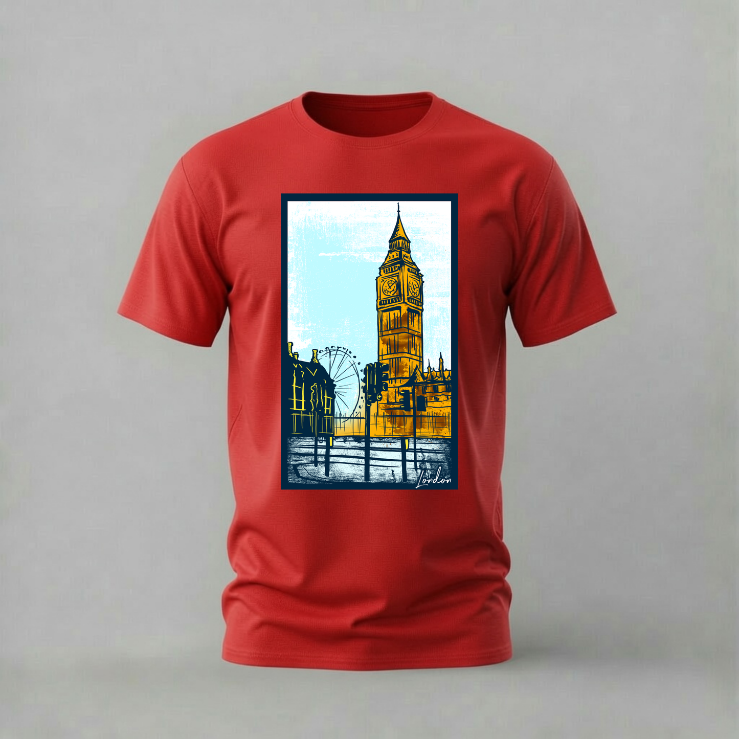LONDON Big Ben Graphic T-Shirt