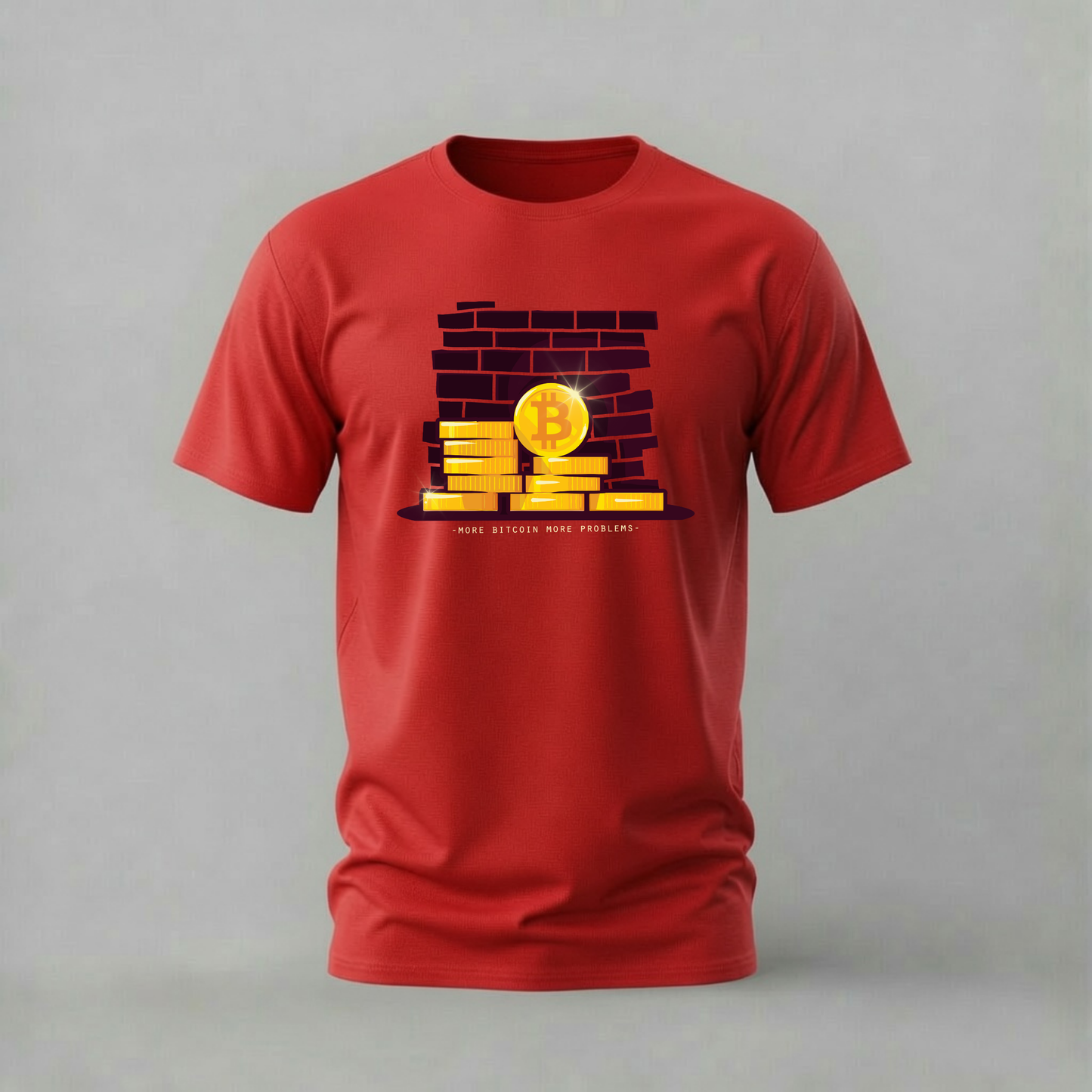 MORE BITCOIN MORE PROBLEMS Graphic T-Shirt