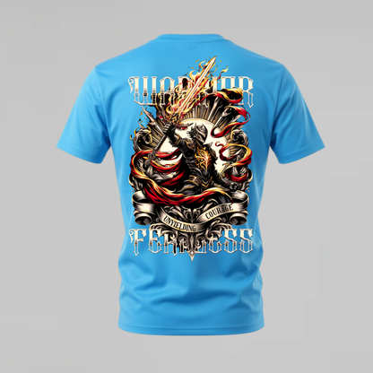 WARRIOR FEARLESS Graphic T-Shirt