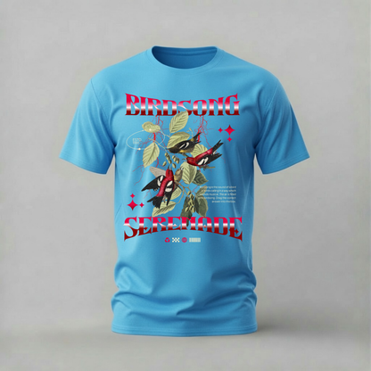 BIRDSONG SERENADE Graphic T-Shirt