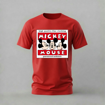 MICKEY MOUSE Vintage Logo Graphic T-Shirt