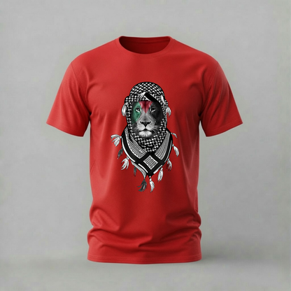 PALESTINE LION Graphic T-Shirt