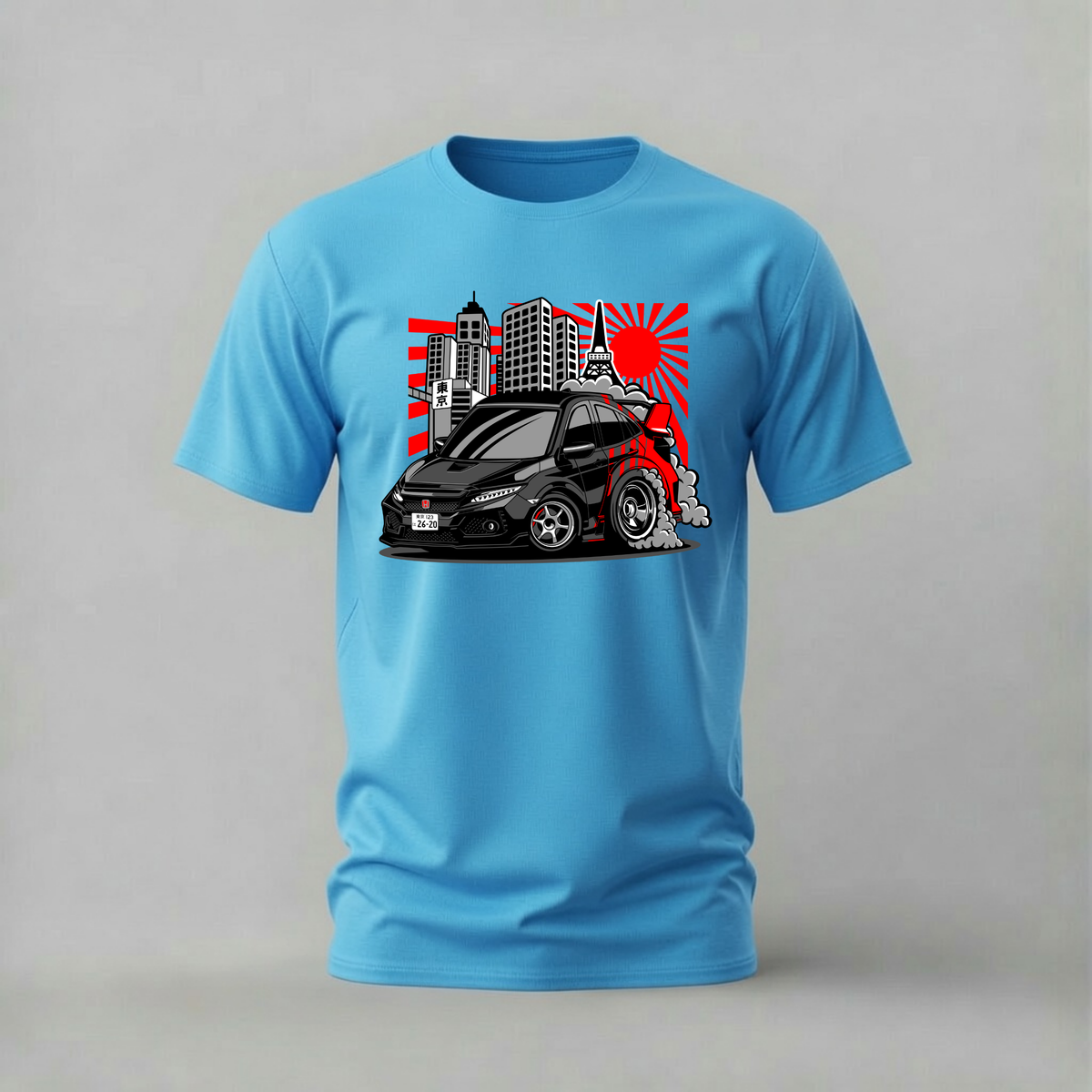 HONDA CIVIC TYPE R TOKYO Graphic T-Shirt